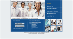 Desktop Screenshot of biotech-recruiters.com